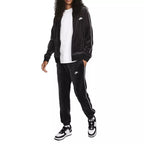 Veste De Survêtement Nike Nsw Club Velour - Noir/Blanc