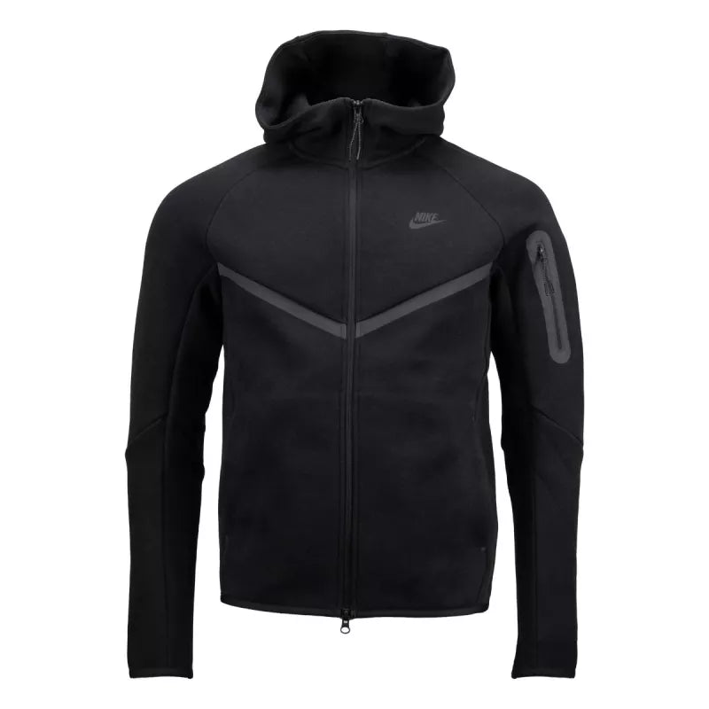Veste De Survêtement Nike Tech Fleece Full Zip Hoodies - Noir