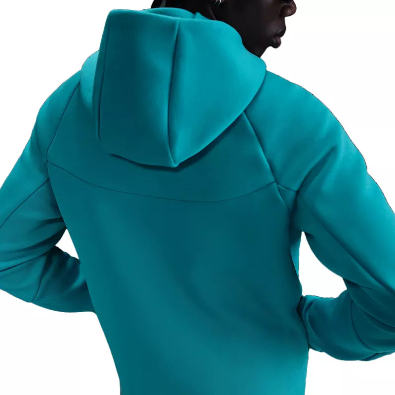 Veste De Survêtement Nike Tech Fleece Full Zip Hoodies - Turquoise, Noir