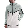 Veste De Survêtement Nike Tech Fleece Full Zip Hoodies - Verdeau / Blanc