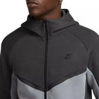 Nike Tech Fleece Full Zip Hoodie Track Jacket - Anthracite China