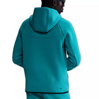 Veste De Survêtement Nike Tech Fleece Full Zip Hoodies - Turquoise, Noir