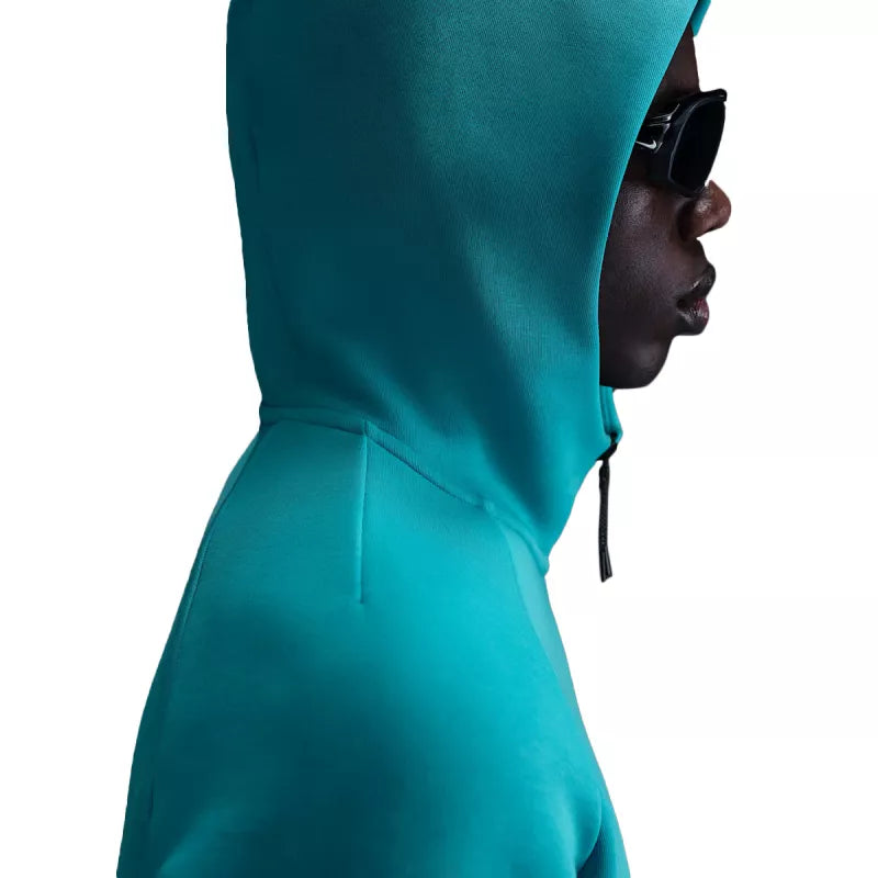 Veste De Survêtement Nike Tech Fleece Full Zip Hoodies - Turquoise, Noir