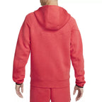 Veste De Survêtement Tech Fleece Full Zip - Rouge/Noir - Sweat Textile