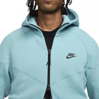 Veste De Survêtement Tech Fleece Full Zip - Bleu Ciel, Noir - Jacket Textile