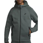 Veste De Survêtement Tech Fleece Full Zip - Vert/Noir - Jacket Textile