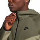 Chaqueta deportiva Nike Tech Fleece con cremallera completa - Verde