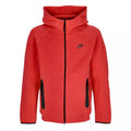 Veste De Survêtement Tech Fleece Full Zip - Rouge/Noir - Sweat Textile
