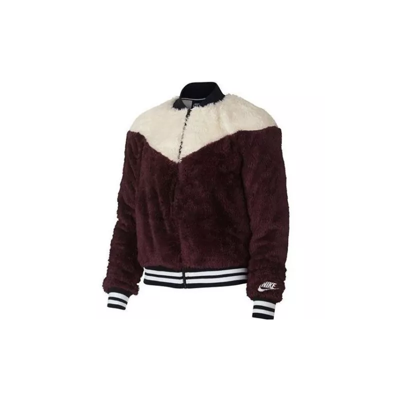 Veste De Survêtement Nike W Nsw Wolf - Bordeaux