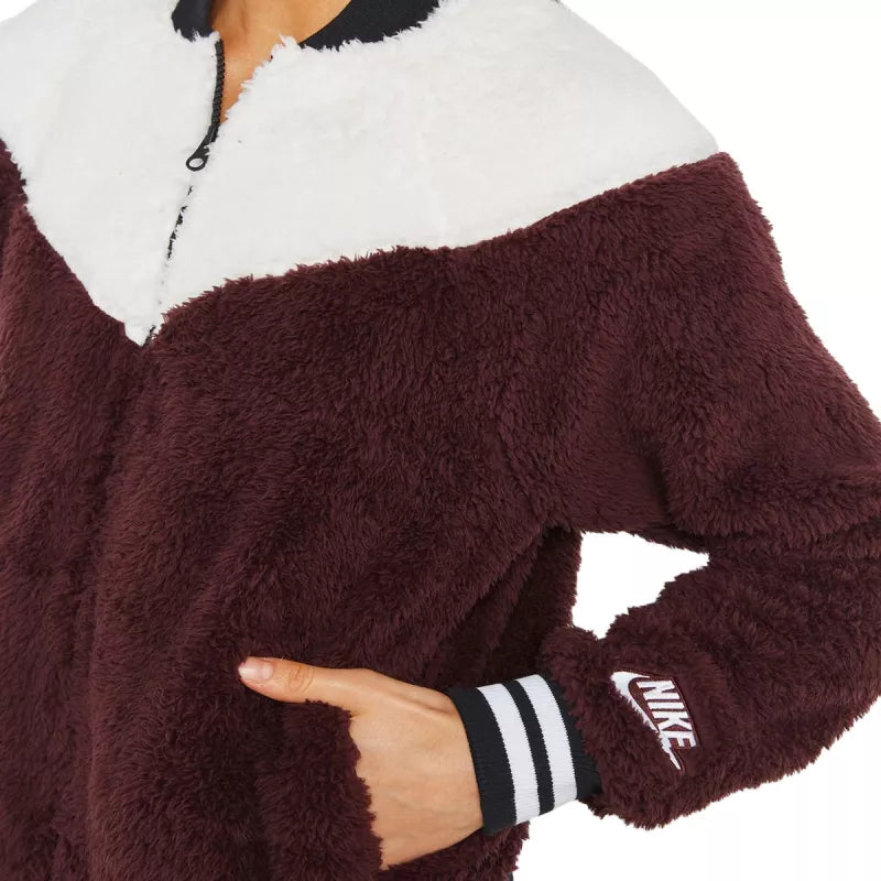 Veste De Survêtement Nike W Nsw Wolf - Bordeaux