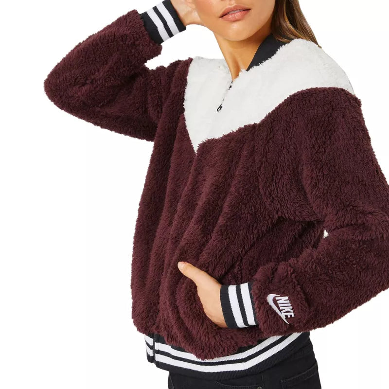 Veste De Survêtement Nike W Nsw Wolf - Bordeaux