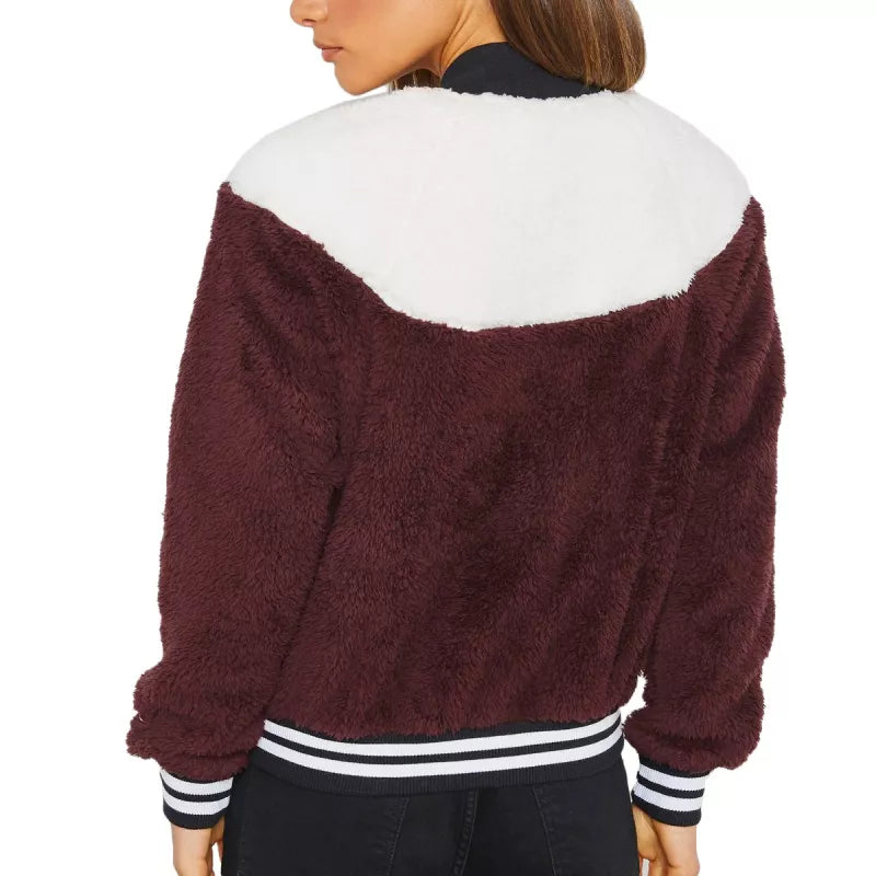 Veste De Survêtement Nike W Nsw Wolf - Bordeaux