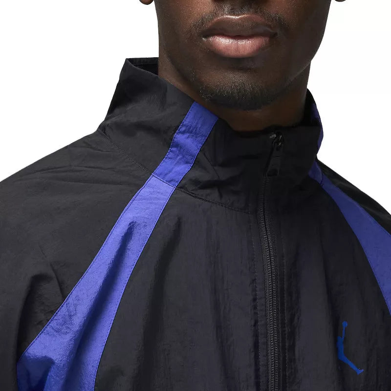 Jordan Track Jacket - Black and Blue