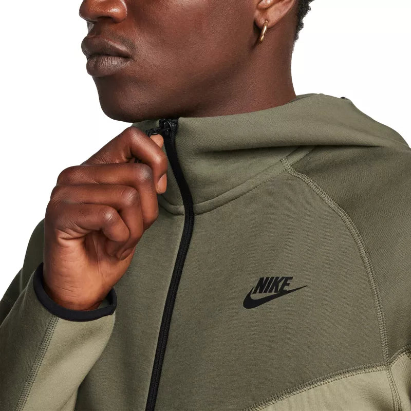 Veste De Survêtement Nike Tech Fleece Full Zip - Vert