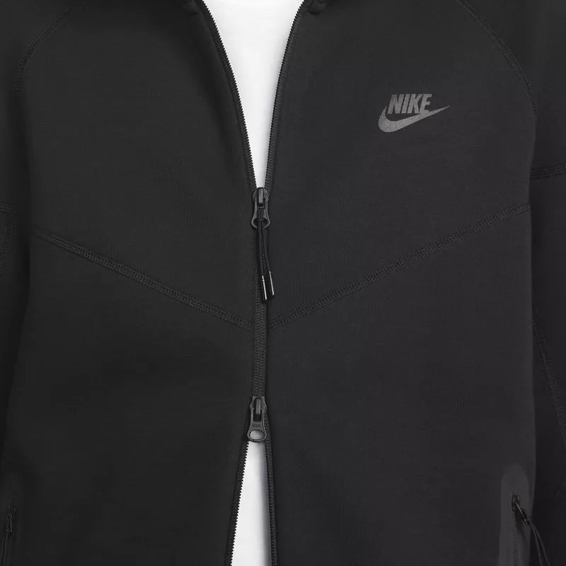Tech Fleece Full Zip Tracksuit Jacket - Black