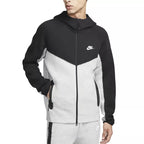 Chaqueta deportiva Tech Fleece con cremallera completa - Gris
