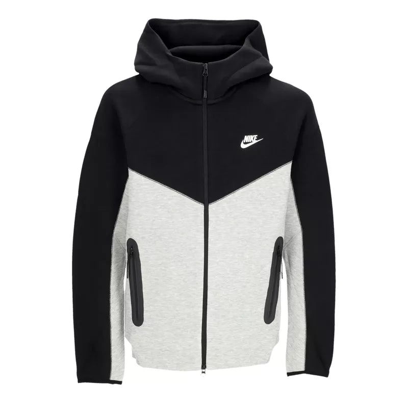 Chaqueta deportiva Tech Fleece con cremallera completa - Gris