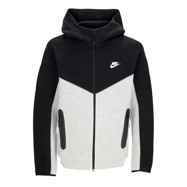 Chaqueta deportiva Tech Fleece con cremallera completa - Gris