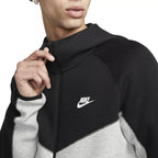 Chaqueta deportiva Tech Fleece con cremallera completa - Gris