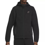 Tech Fleece Full Zip Tracksuit Jacket - Black