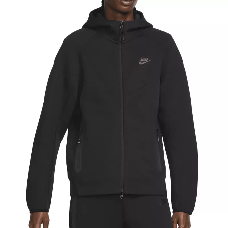 Tech Fleece Full Zip Tracksuit Jacket - Black