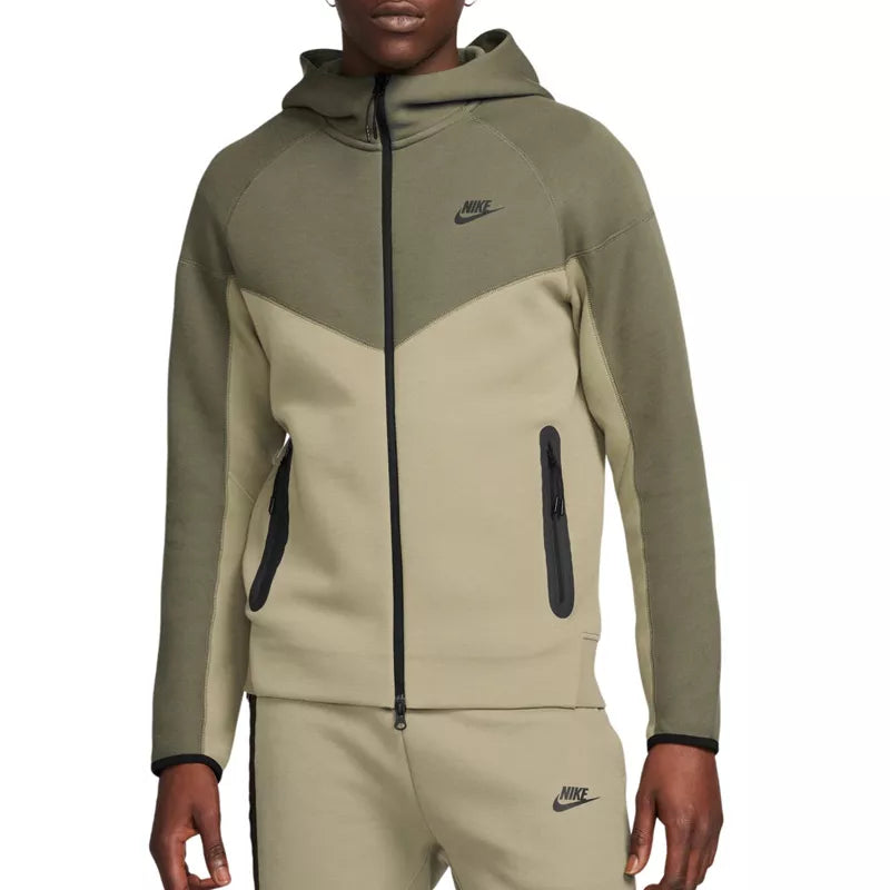 Veste De Survêtement Nike Tech Fleece Full Zip - Vert