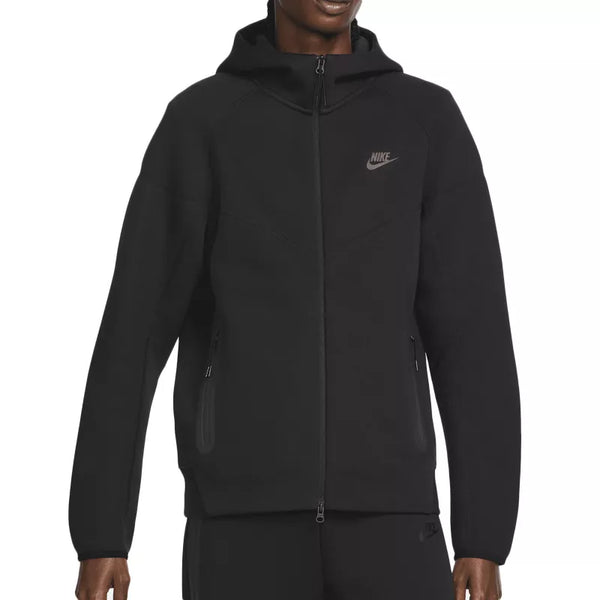 Chaqueta deportiva Tech Fleece con cremallera completa - Negro