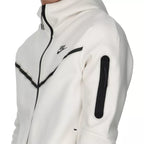 Tech Fleece Full Zip Track Jacket - White