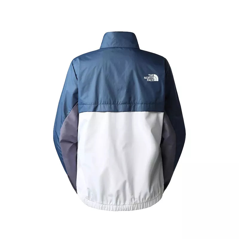 The North Face - Veste De Survêtement W Ma Wind Full Zip - Bleu Et Blanc