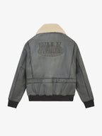 Walk In Paris X Schott Nyc ® - La Flight Jacket Grise