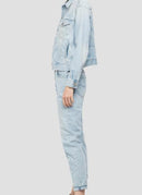 Replay - Veste En Jean - Light Blue - Femme