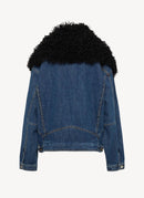 David Koma - Veste En Jean - Bright Blue - Femme