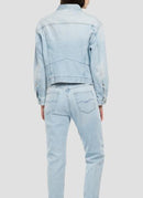 Replay - Veste En Jean - Light Blue - Femme