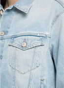 Replay - Veste En Jean - Light Blue - Femme