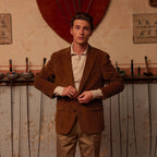 Veste En Velours Marron