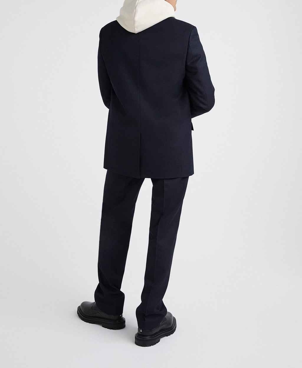 The Kooples - Veste Épaisse Bleu Marine Boutonnée - Homme