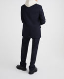 The Kooples - Veste Épaisse Bleu Marine Boutonnée - Homme