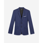 The Kooples - Chaqueta de Traje Lana Azul Slim - Hombre