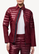 Pyrenex - Veste Hybrid Sc - Bordeaux - Femme