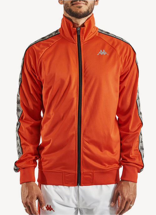 Kappa - Veste Joseph 222 Banda - Orange Flame-Silver - Homme