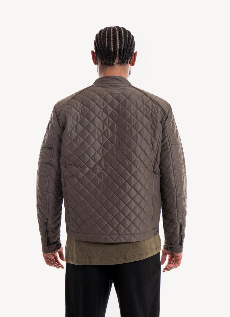 Replay - Veste Matelassée Herren - Dark Olive - Homme