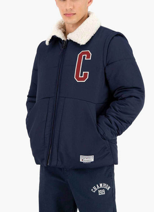 Champion - Veste Old School - Bleu - Homme