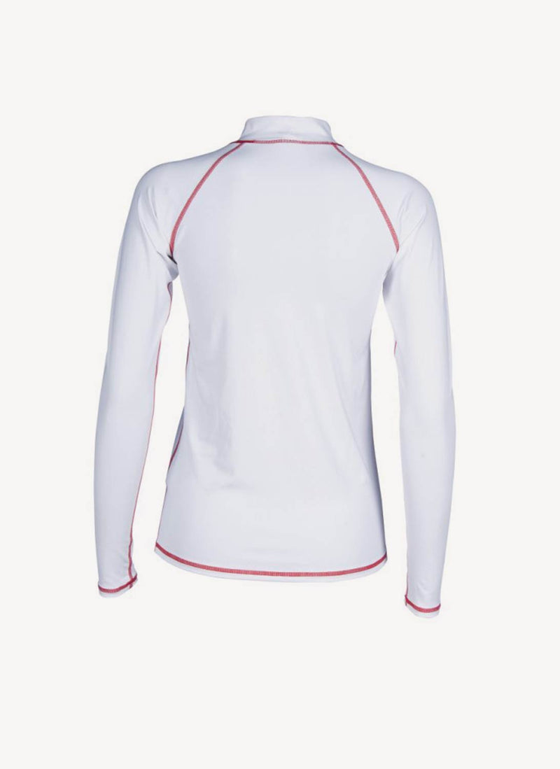 Arena - Tee-Shirt Lycra Rash - Blanc - Femme