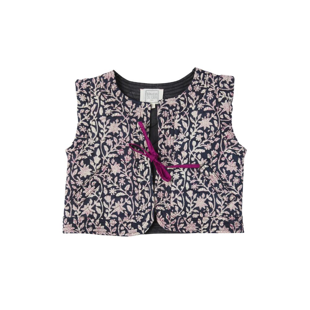 Veste sans manches Cherry - Indigo