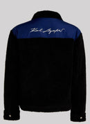 Karl Lagerfeld - Veste Sherpa Mix - Noir - Homme