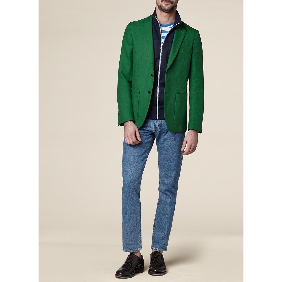 Fursac - Chaqueta ajustada - Esmeralda - Hombres