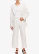 Stella Mccartney - Veste Twill Tailoring - Blanc - Femme