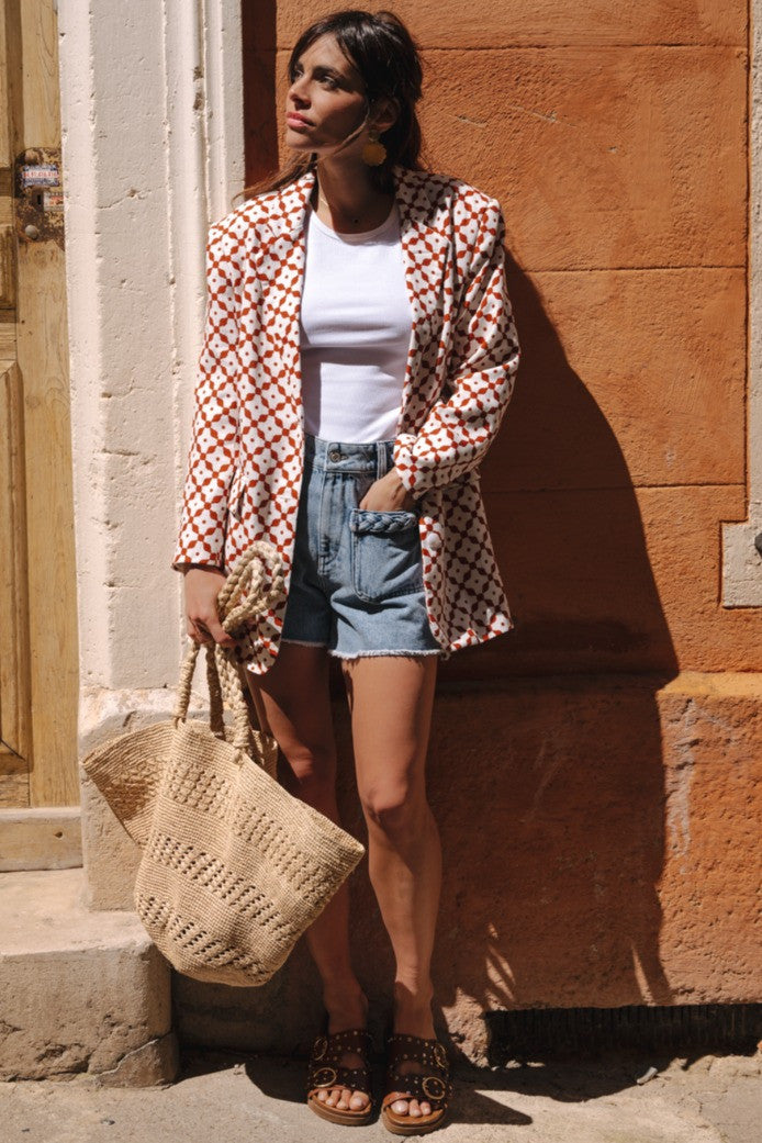 CHAQUETA VANA ESTAMPADO GIAVANETTA