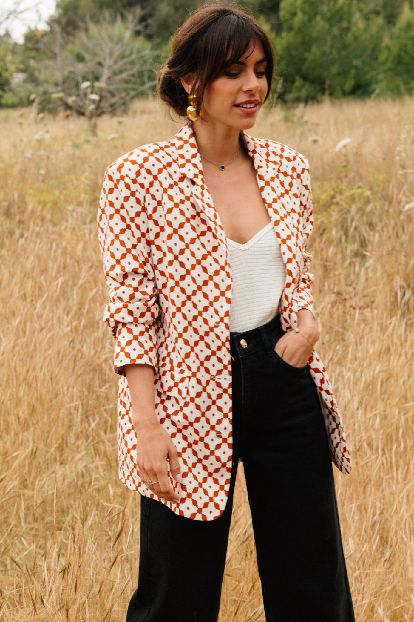 CHAQUETA VANA ESTAMPADO GIAVANETTA