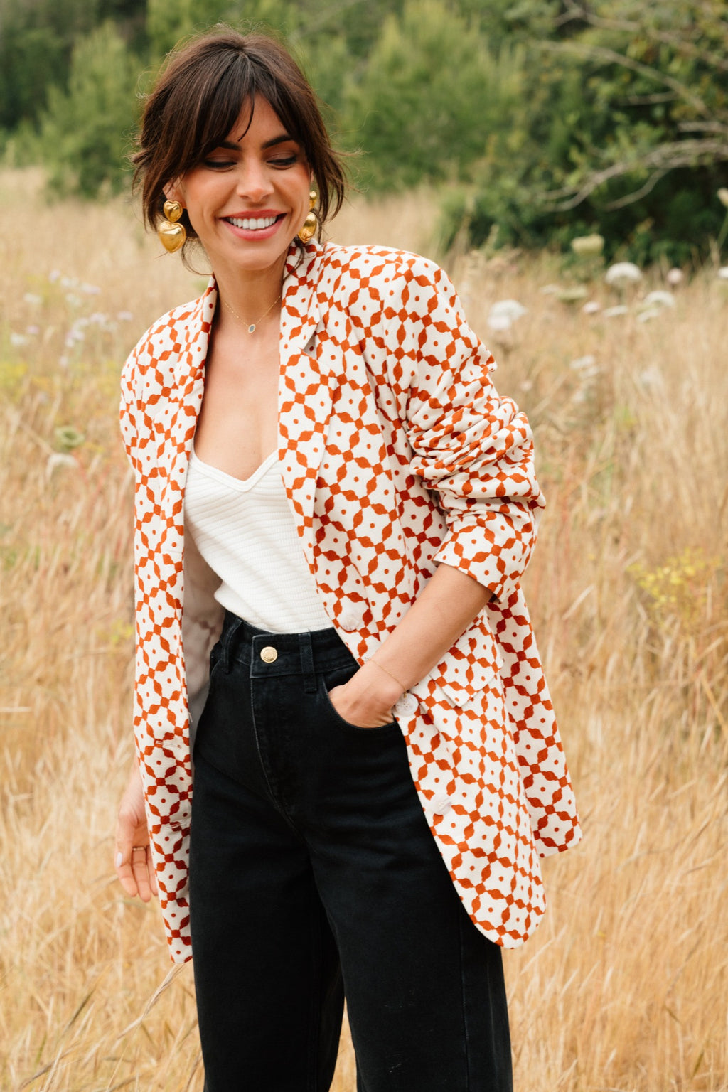 CHAQUETA VANA ESTAMPADO GIAVANETTA